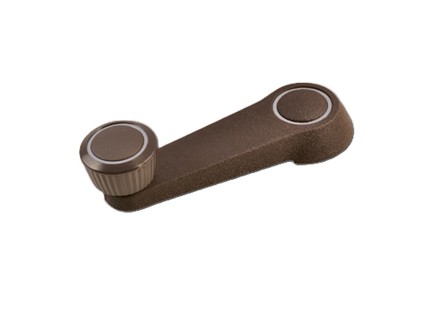Window Crank Handle, Saddle Brown. Porsche 924 / 944 - 32183758190V